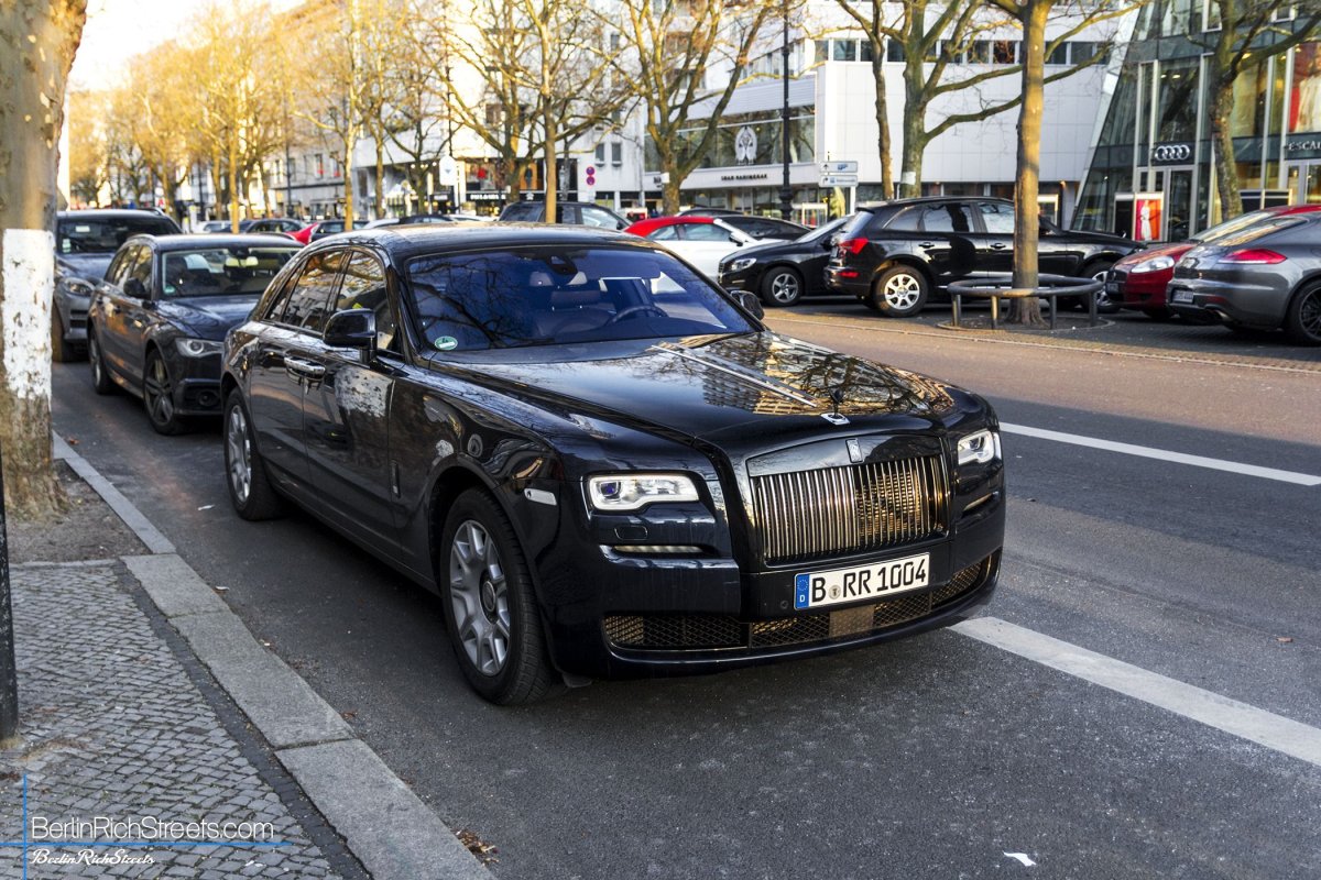 Rolls-Royce Ghost Series II Black Badge spotted in Berlin — BerlinRichStreets